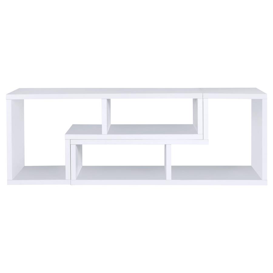 (image for) Velma Multipurpose TV Stand and Bookshelf White