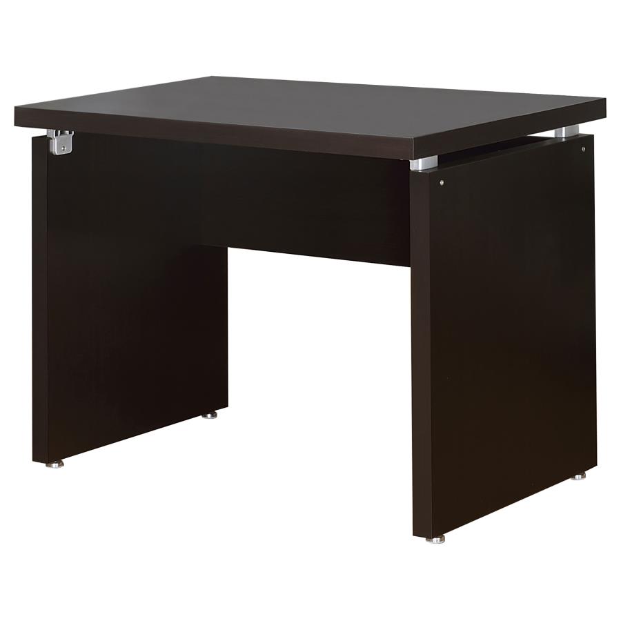 (image for) Skylar 83-inch L-Shaped Office Computer Desk Cappuccino