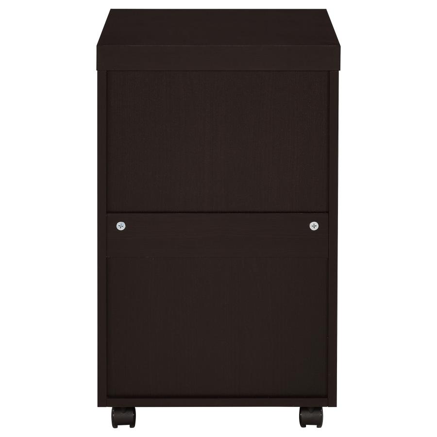 (image for) Skeena 3-drawer Mobile Office Storage Cabinet Cappuccino