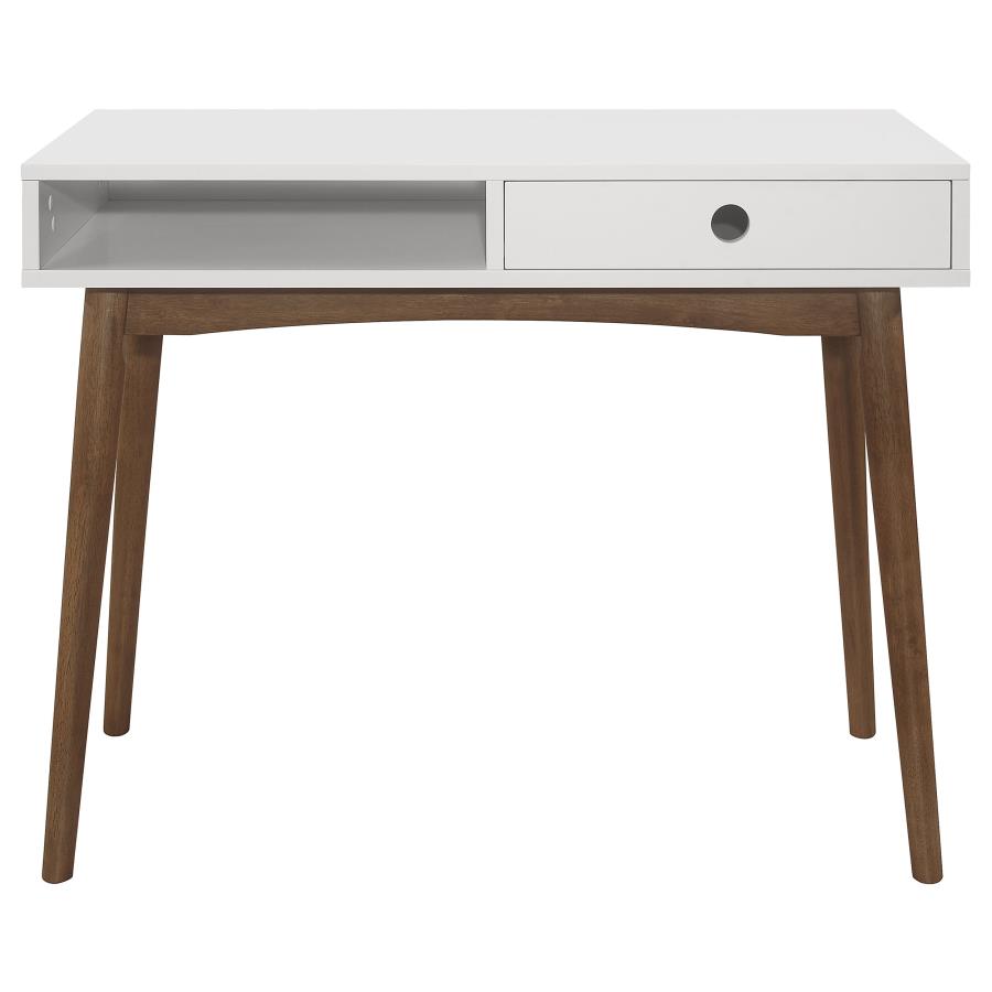 (image for) Bradenton 39-inch 1-drawer Wood Writing Desk White