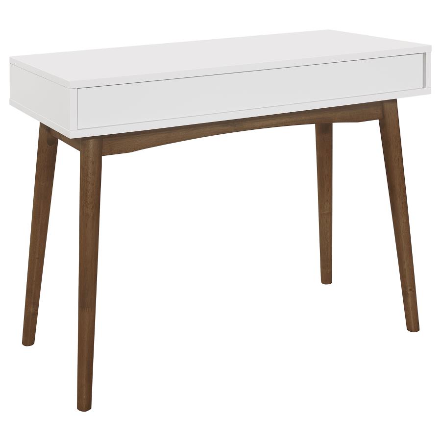 (image for) Bradenton 39-inch 1-drawer Wood Writing Desk White