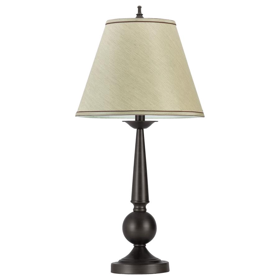 (image for) Ochanko 27-inch Empire Shade Table Lamp Bronze (Set of 2)