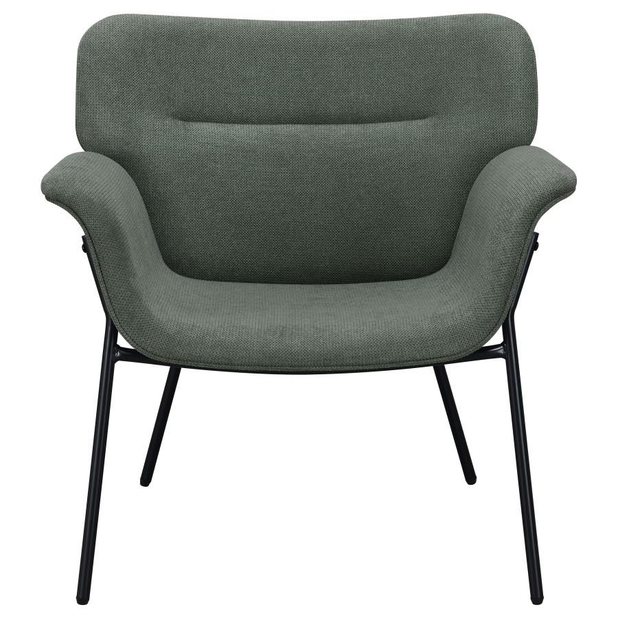 (image for) Davina Upholstered Flared Arm Accent Chair Ivy