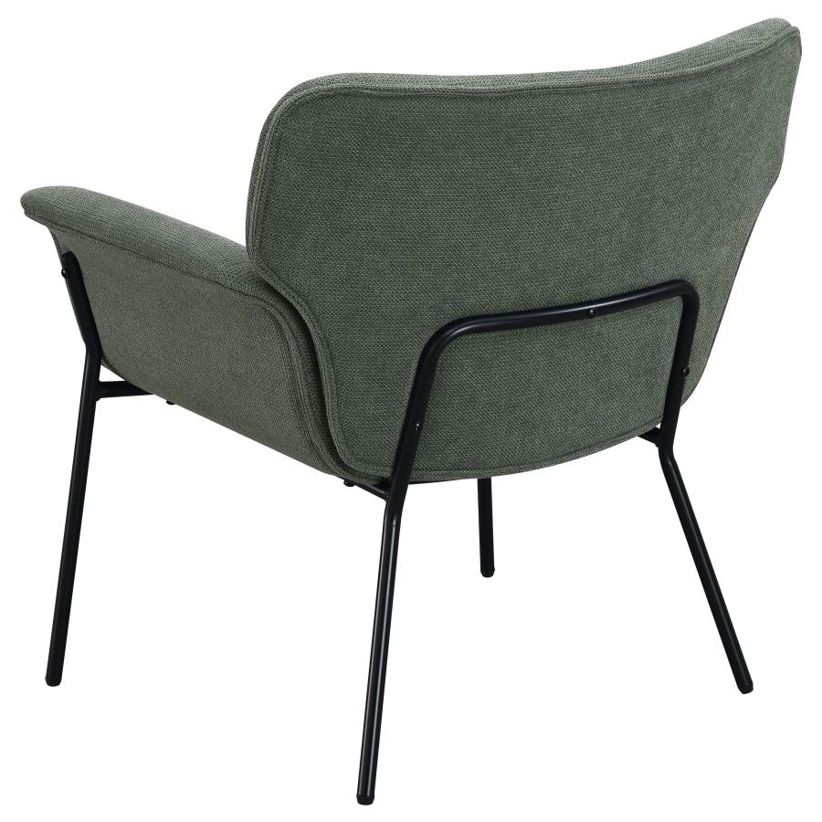 (image for) Davina Upholstered Flared Arm Accent Chair Ivy