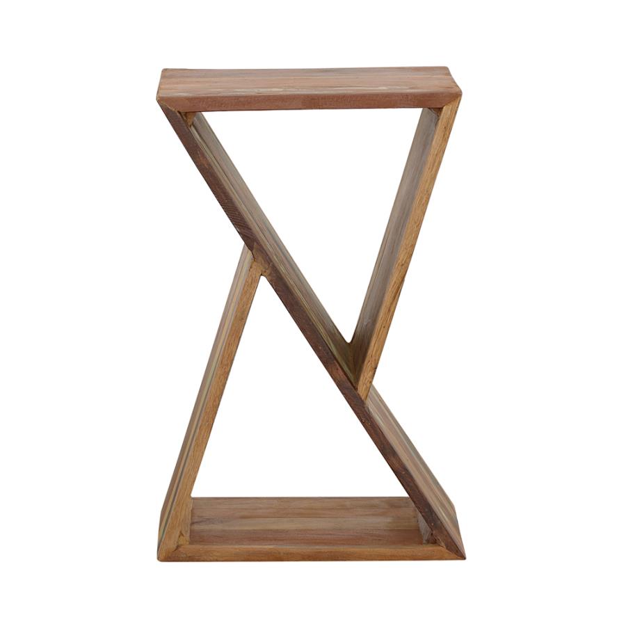 (image for) Lily Solid Reclaimed Wood Accent Side Table Natural