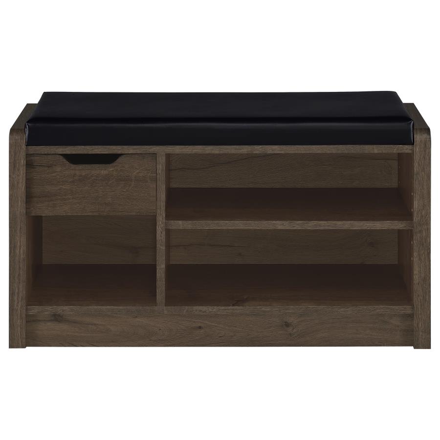 (image for) Arrington Storage Bench Smoked Oak