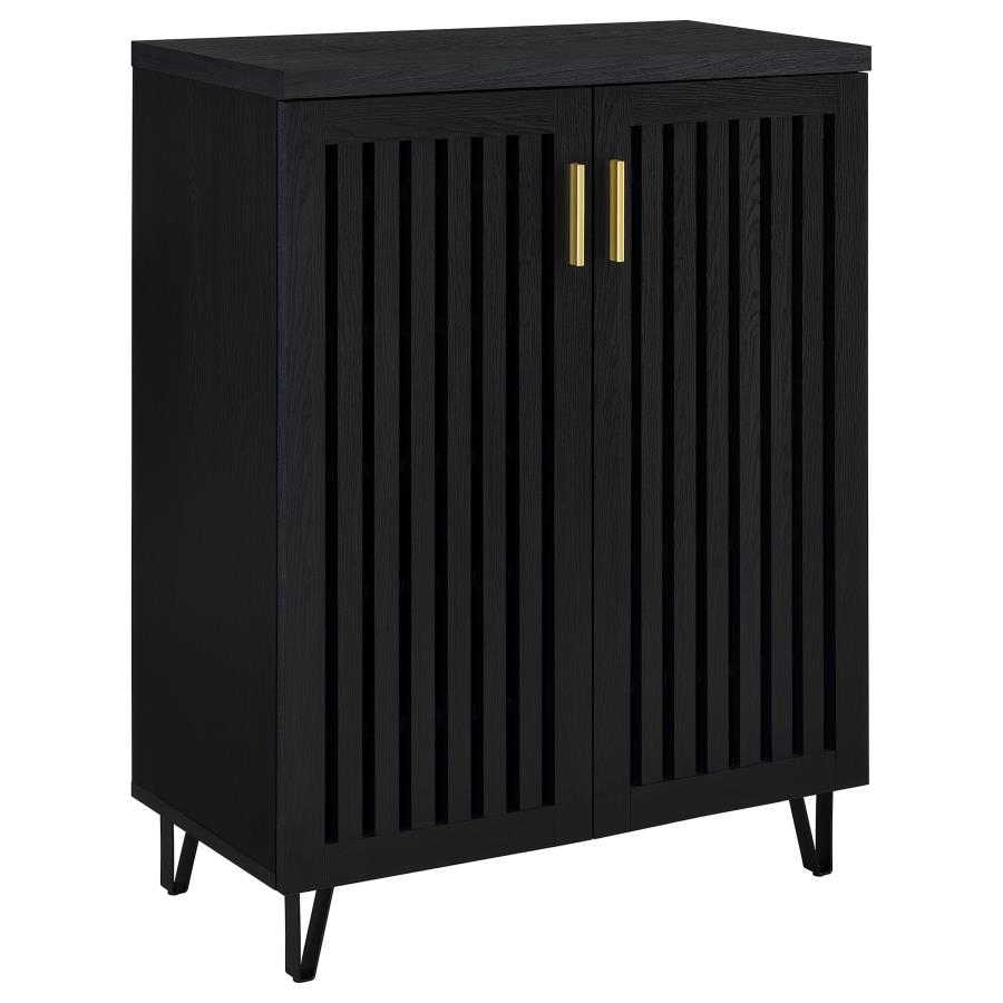 (image for) Brixton 2-door Entryway Shoe Storage Cabinets Black