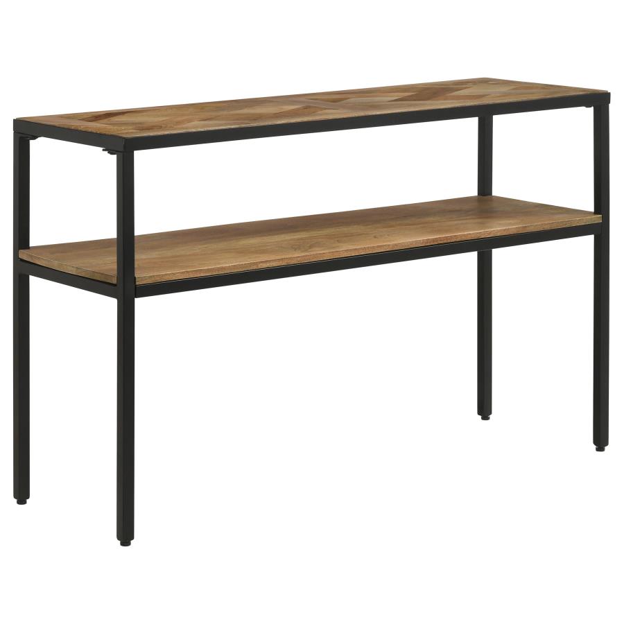 (image for) Quince 1-shelf Entryway Console Table with Shelf Natural