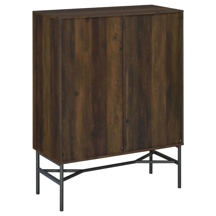 (image for) Bonilla 2-door Engineered Wood Cabinet Dark Pine