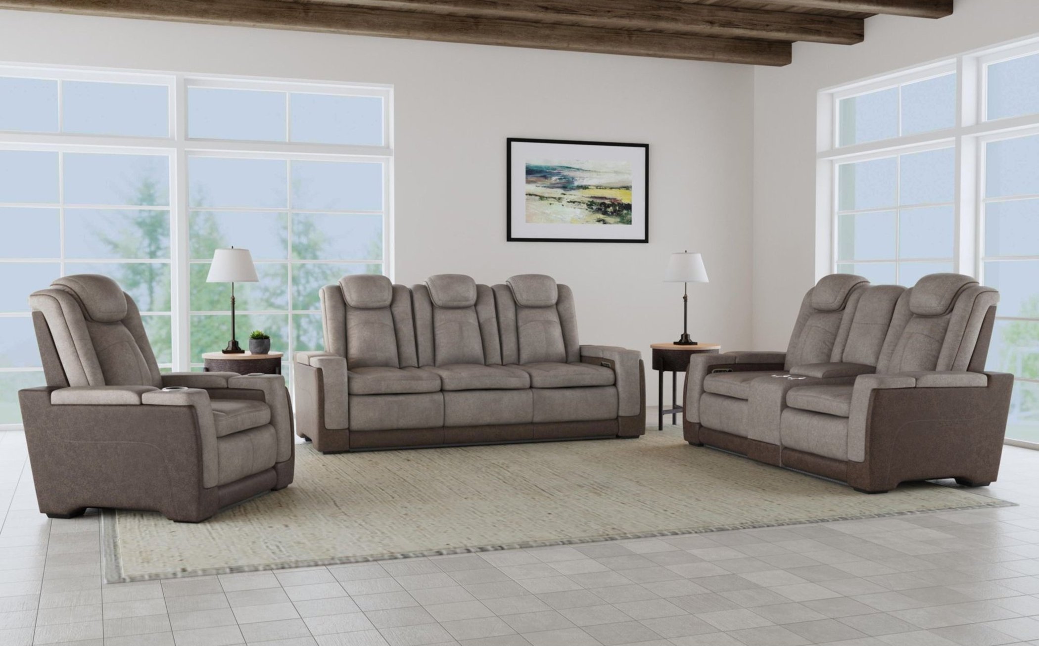 (image for) U13660 Lantana Brown/Grey